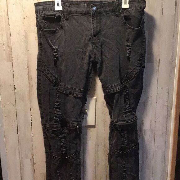 Pants by C J  black premium size 34/32 - Picture 1 of 10